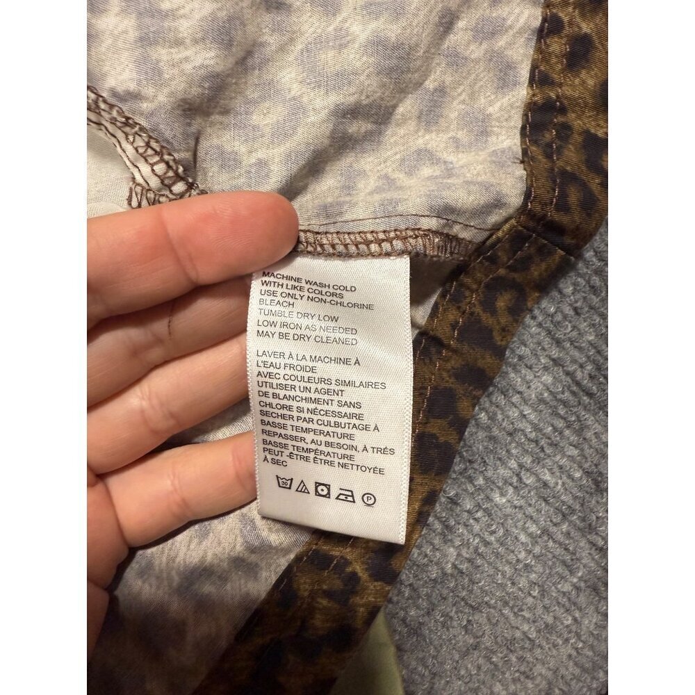 NWT BDG Urban Outfitters Jenny Printed Cropped Utility Jacket Small - Picture 6 of 7